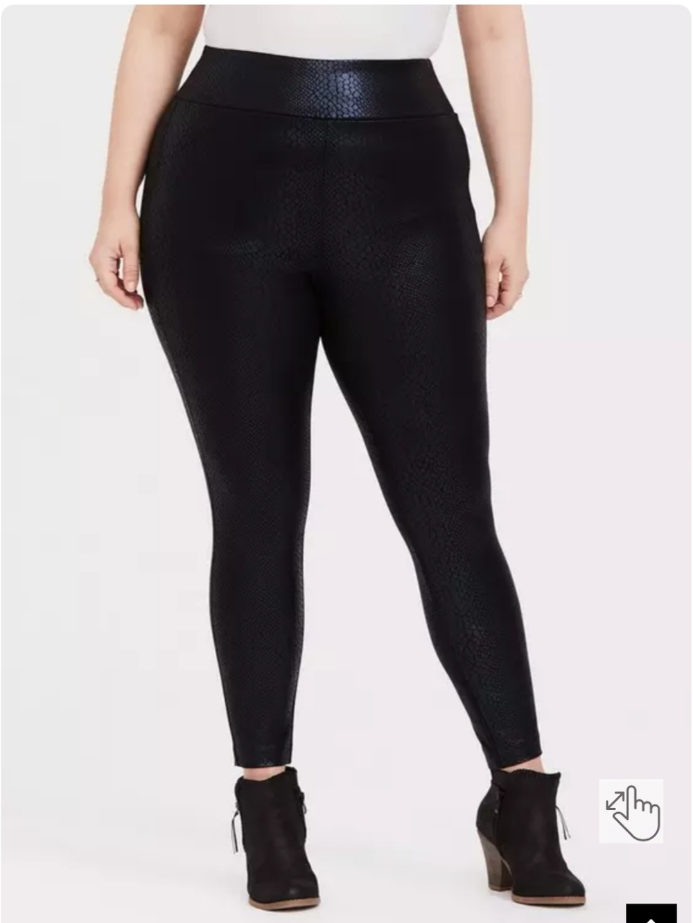 TORRID | Studio Pixie Luxe Ponte Skinny Pants Leggings Black.Sz 1X